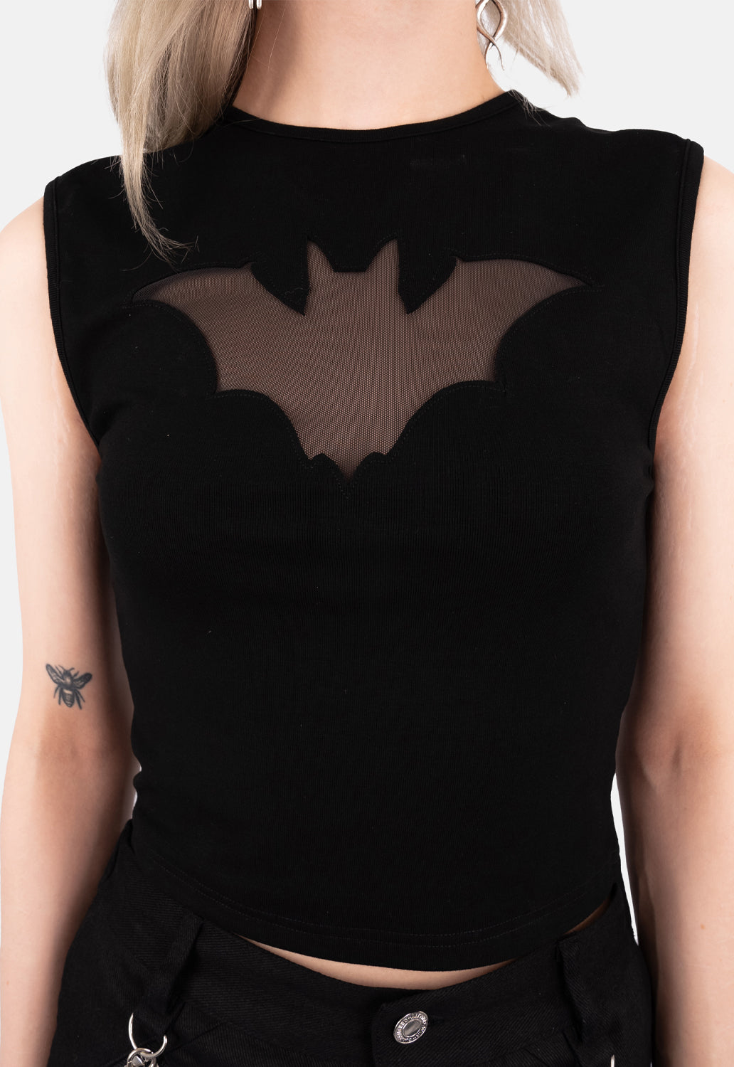 Aria Bat Muscle Tank Top