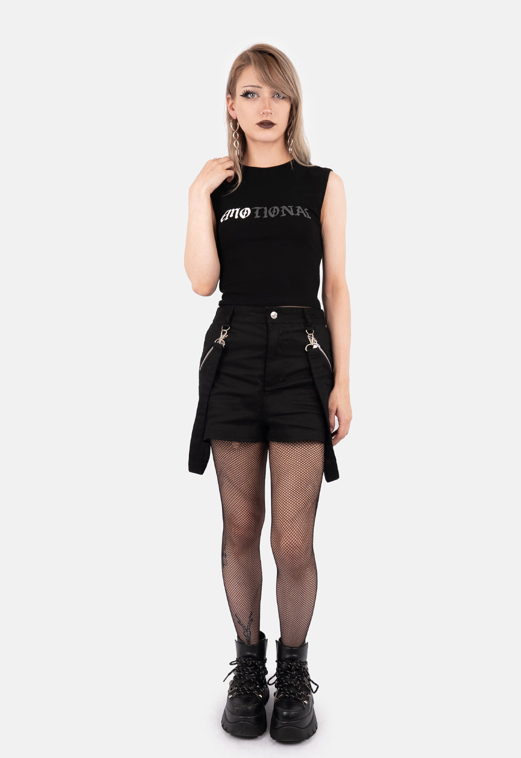 Aria Emo Muscle Tank Top