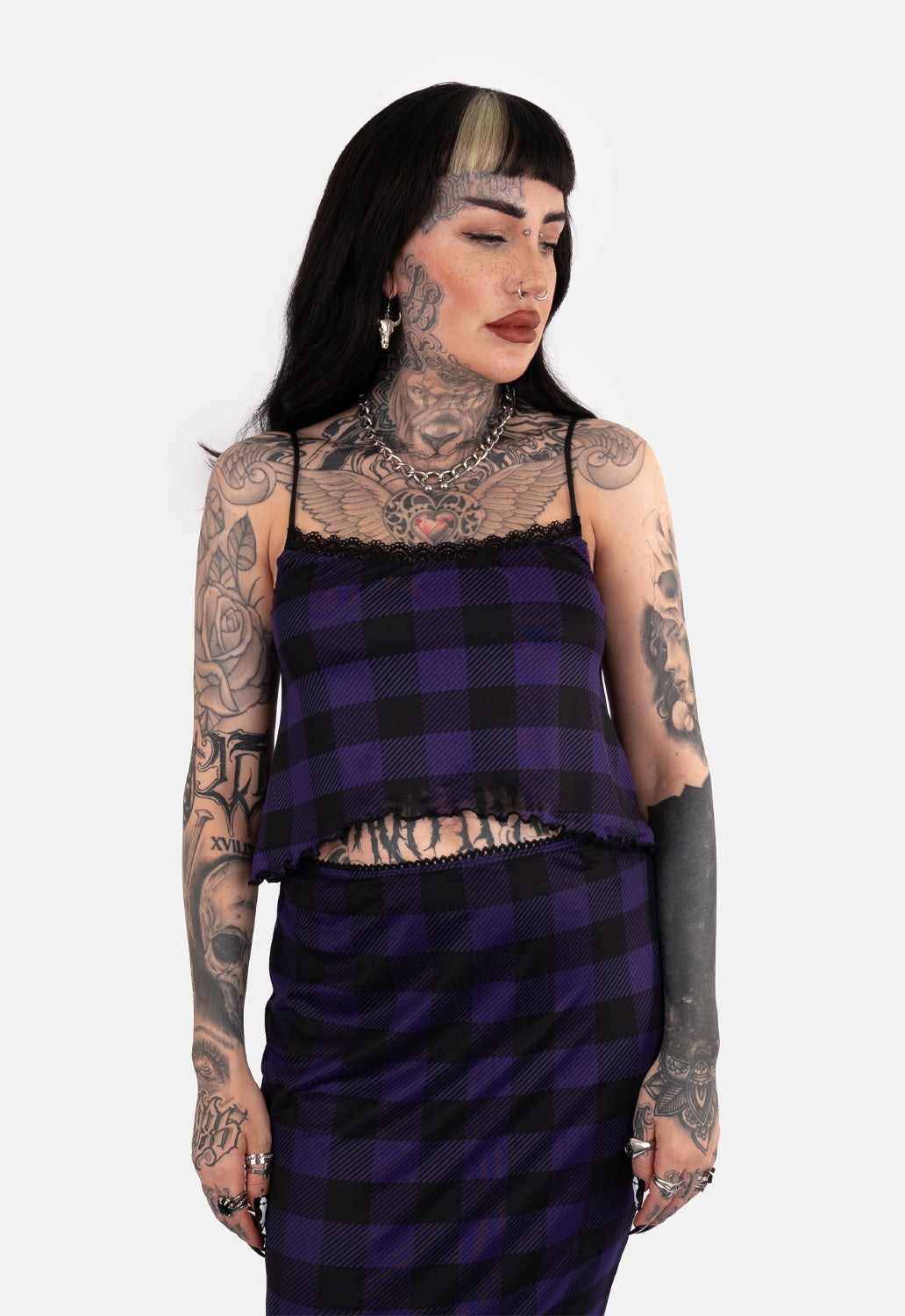 Aurora Mesh Cami Top