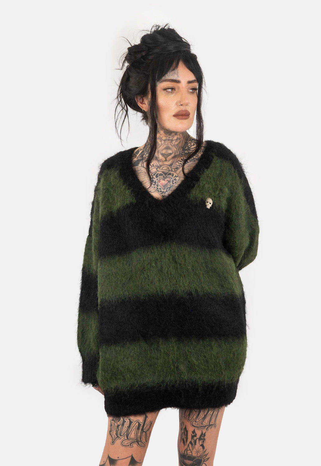 Autumn Oversized V-Neck Knit