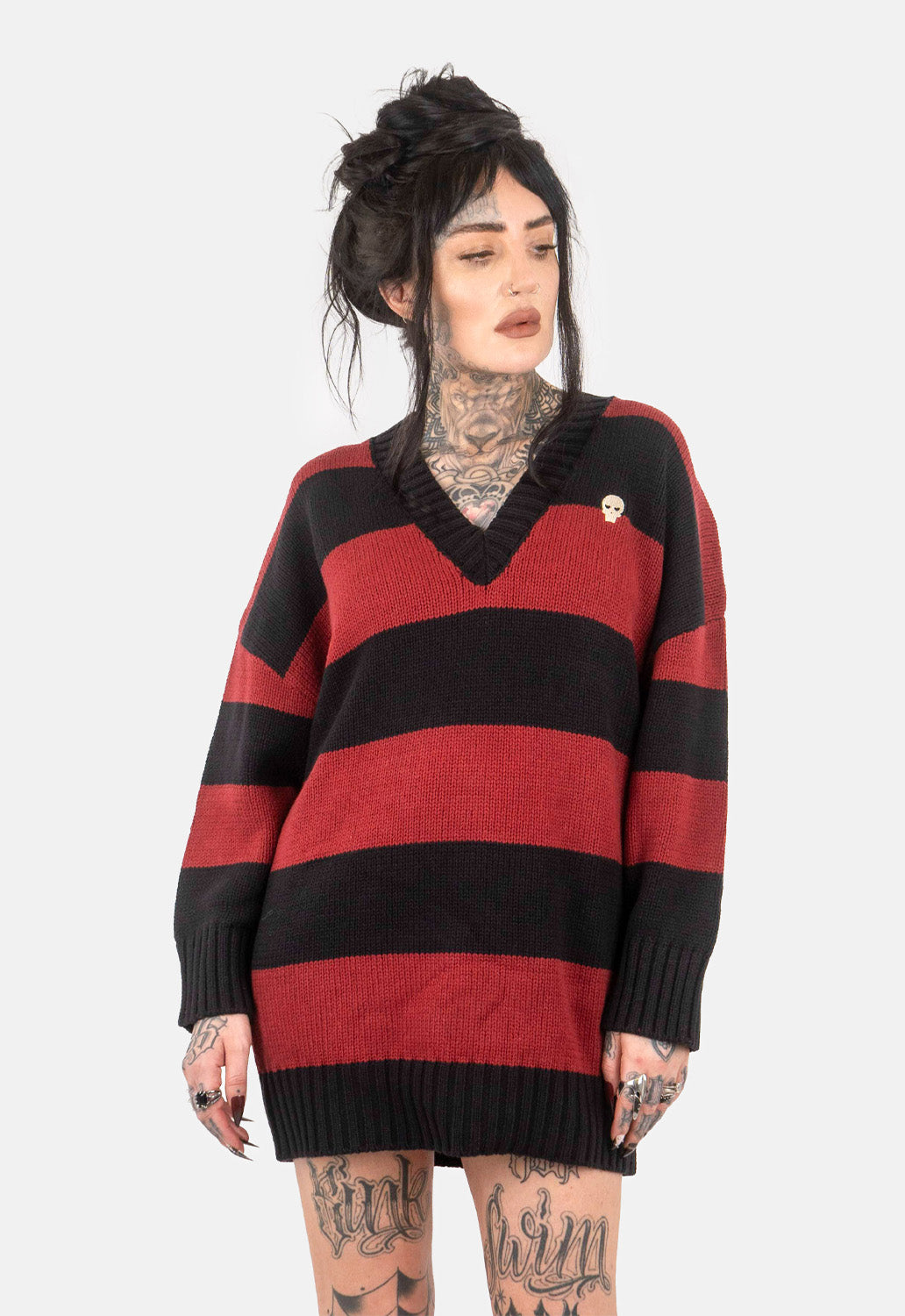Autumn Oversized V-Neck Knit