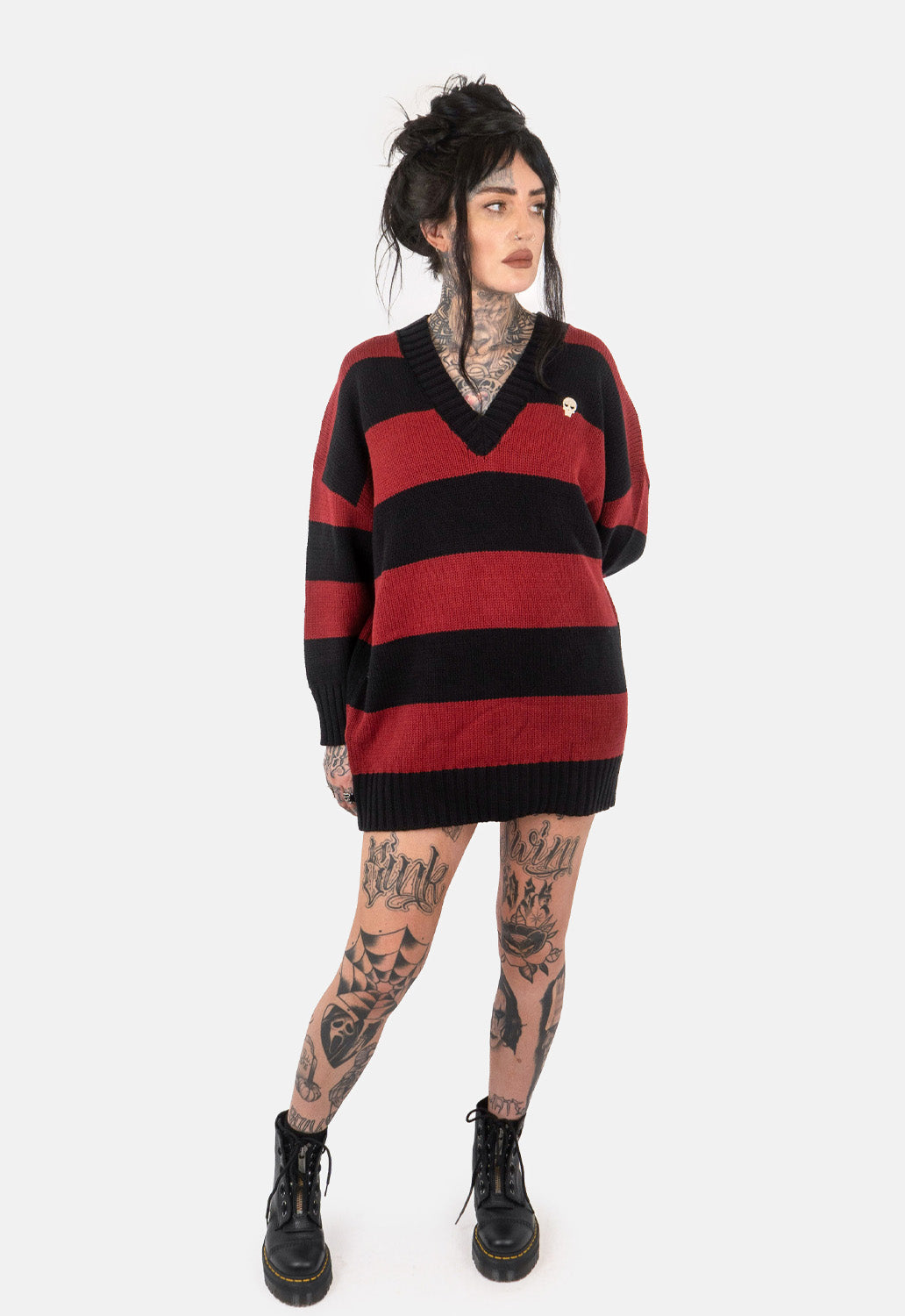 Autumn Oversized V-Neck Knit