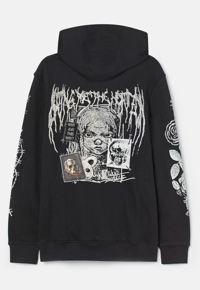 Nailed Symbol Zip Hoodie