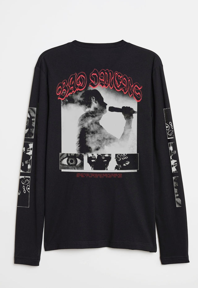 Smoke Long Sleeved Top