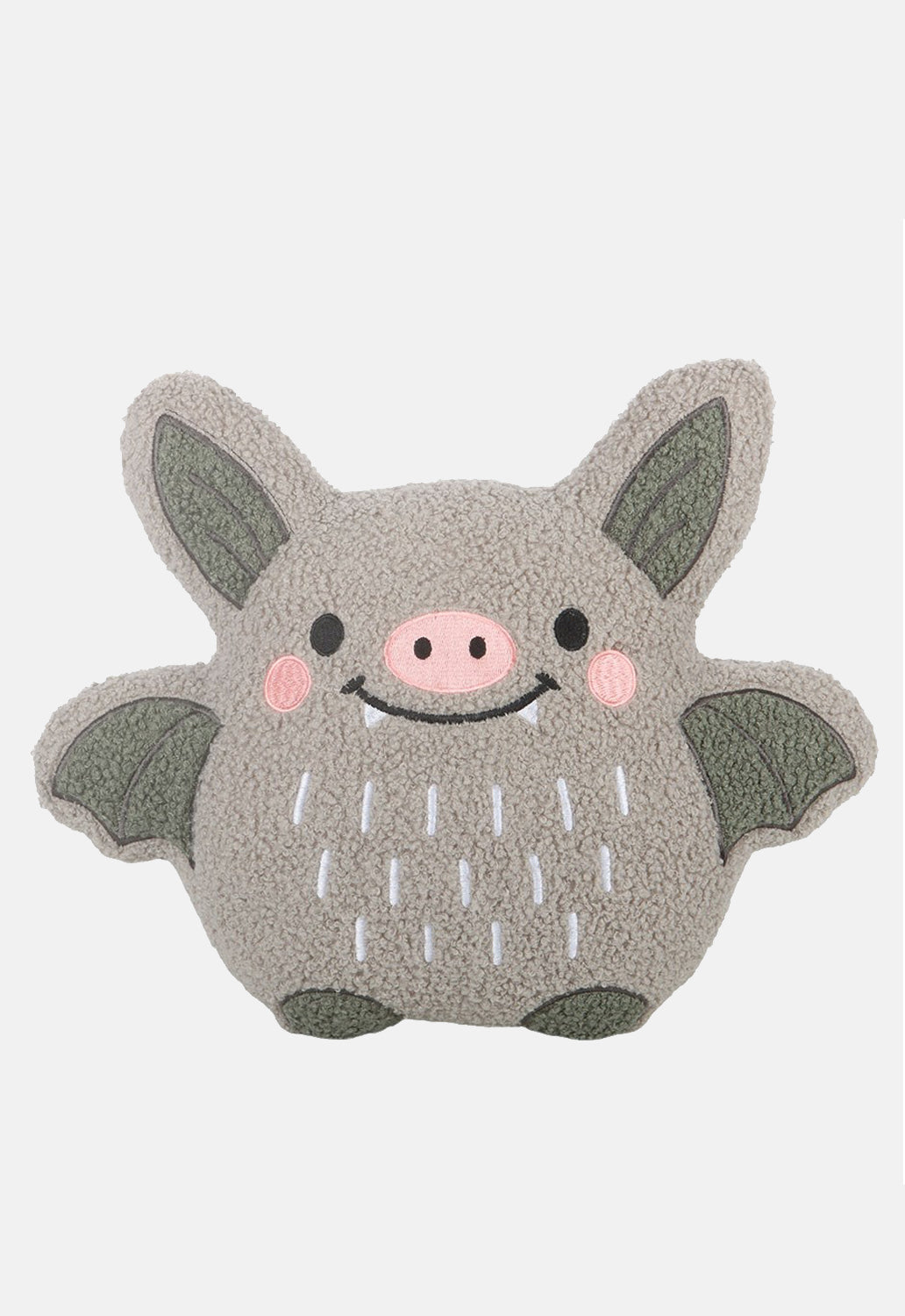 Cute Bat Boucle Cushion