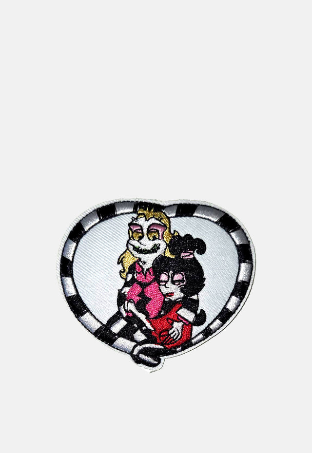 Cartoon Beetlejuice Love Patch