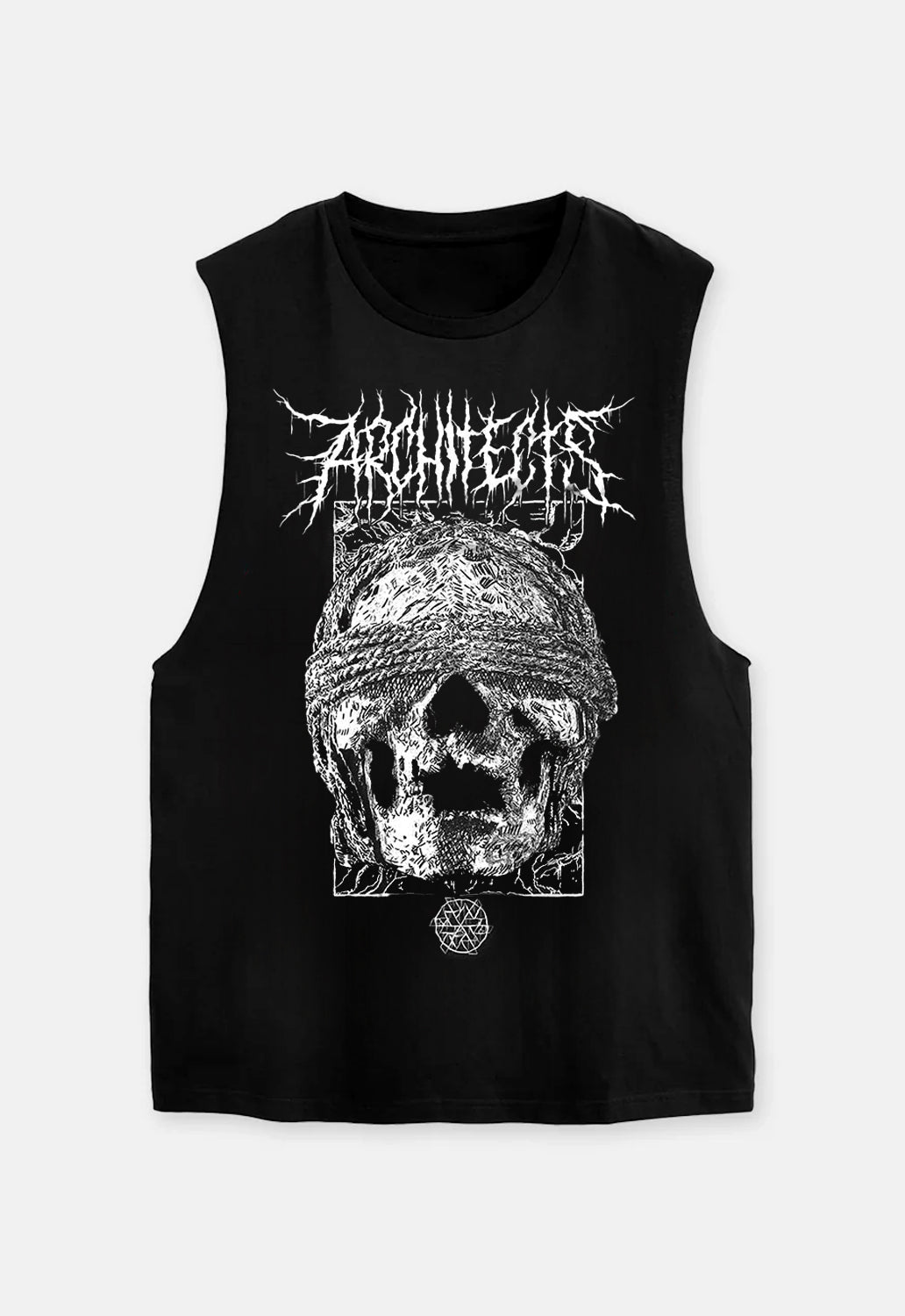 Blind Fold Skull Tank