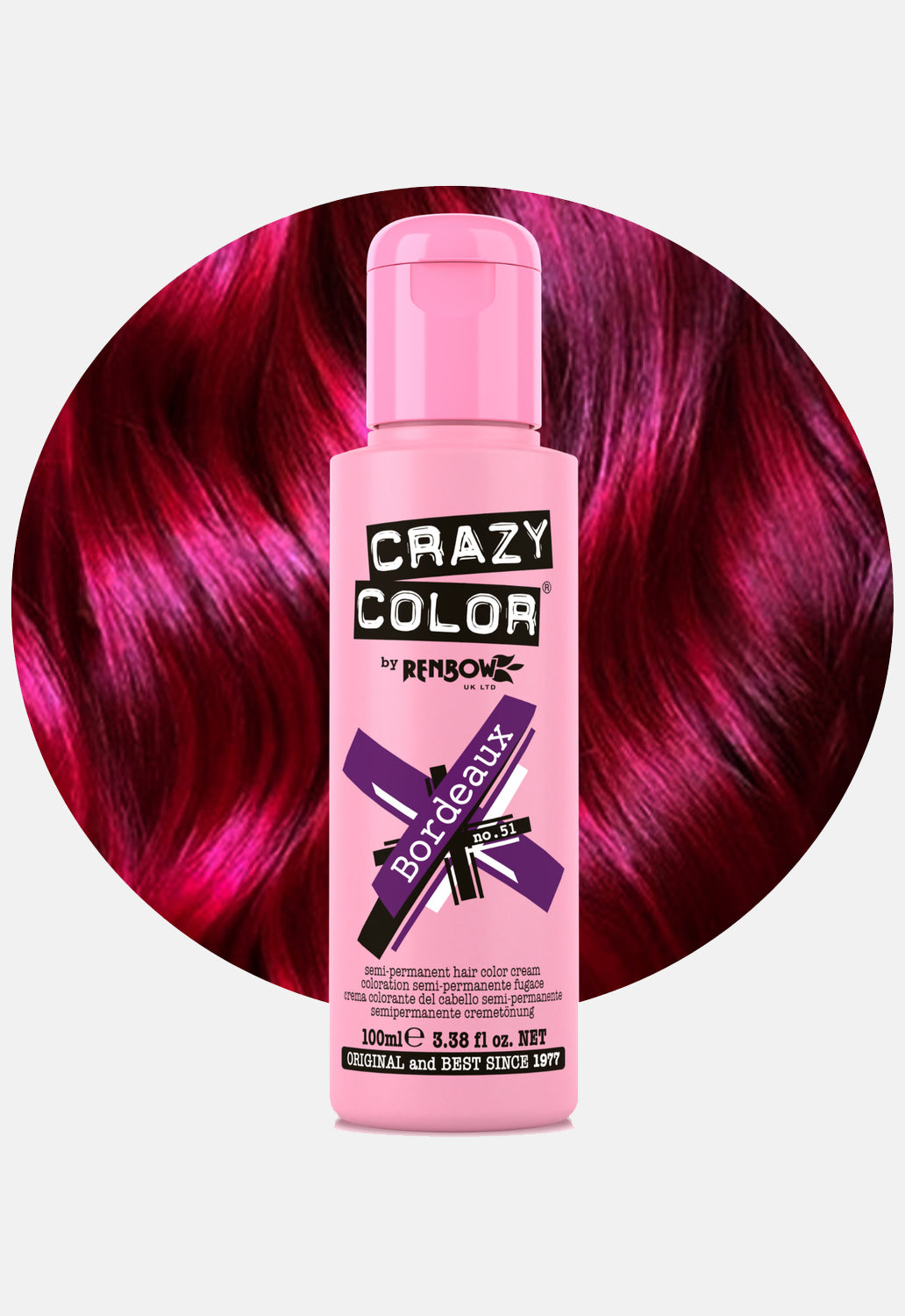 Bordeaux Hair Dye