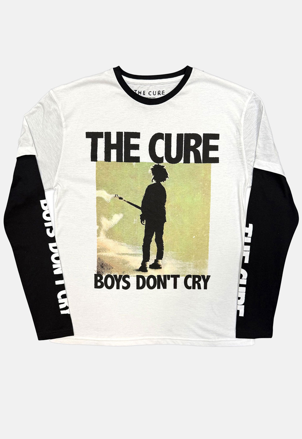 Boys Dont Cry Box Layered Long Sleeved Top