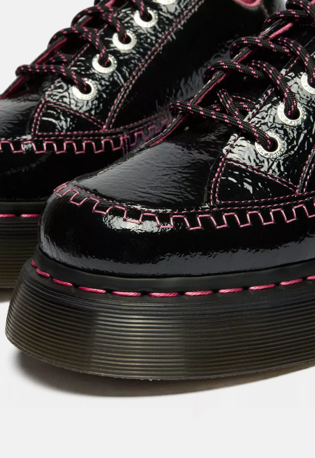 Buzz Distressed Patent Shoes