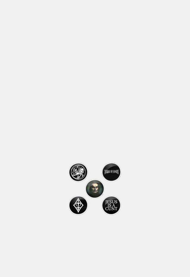 Hammer Of The Witch Button Badge Pack