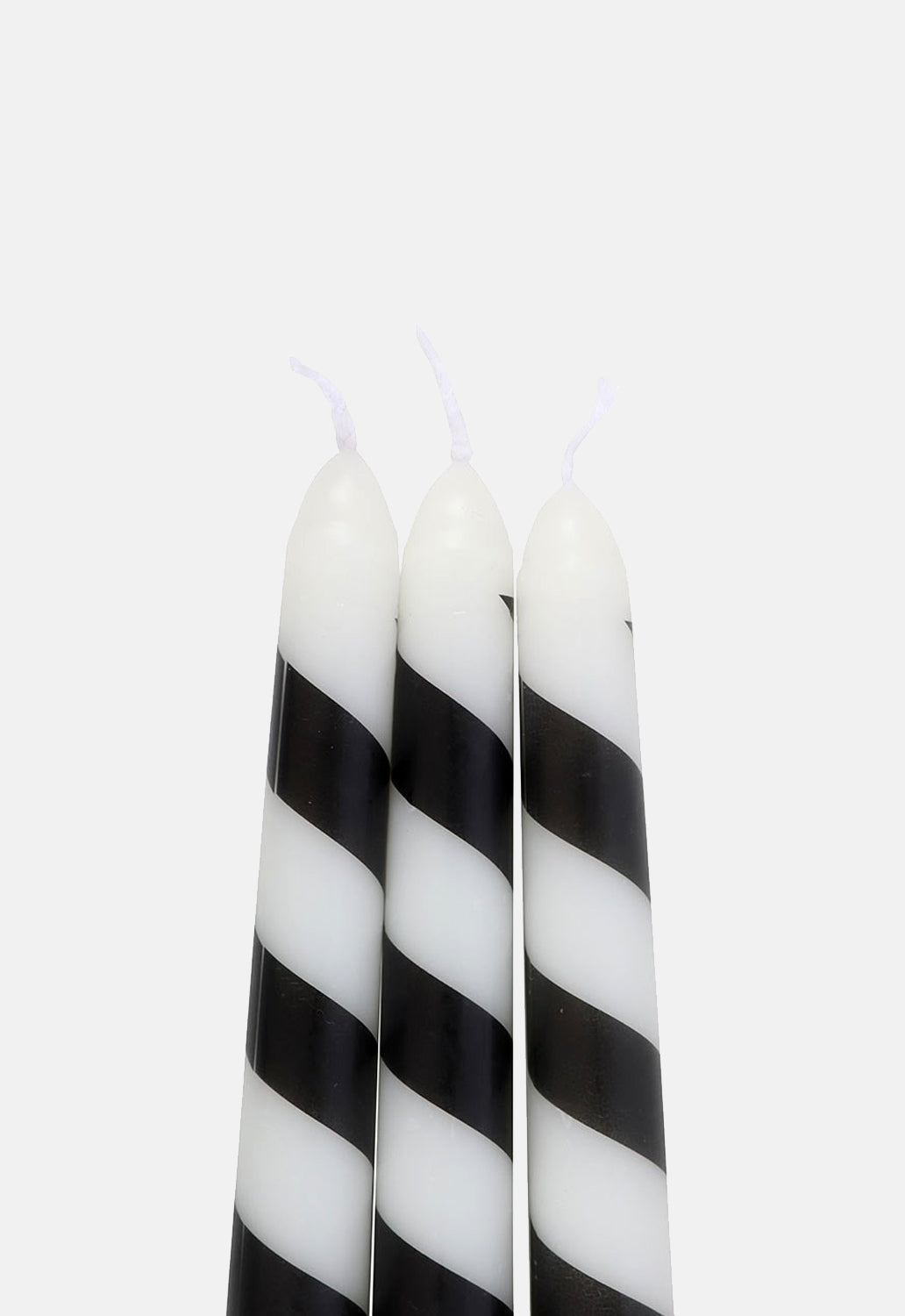 Candy Cane Taper Candles 3 Pack