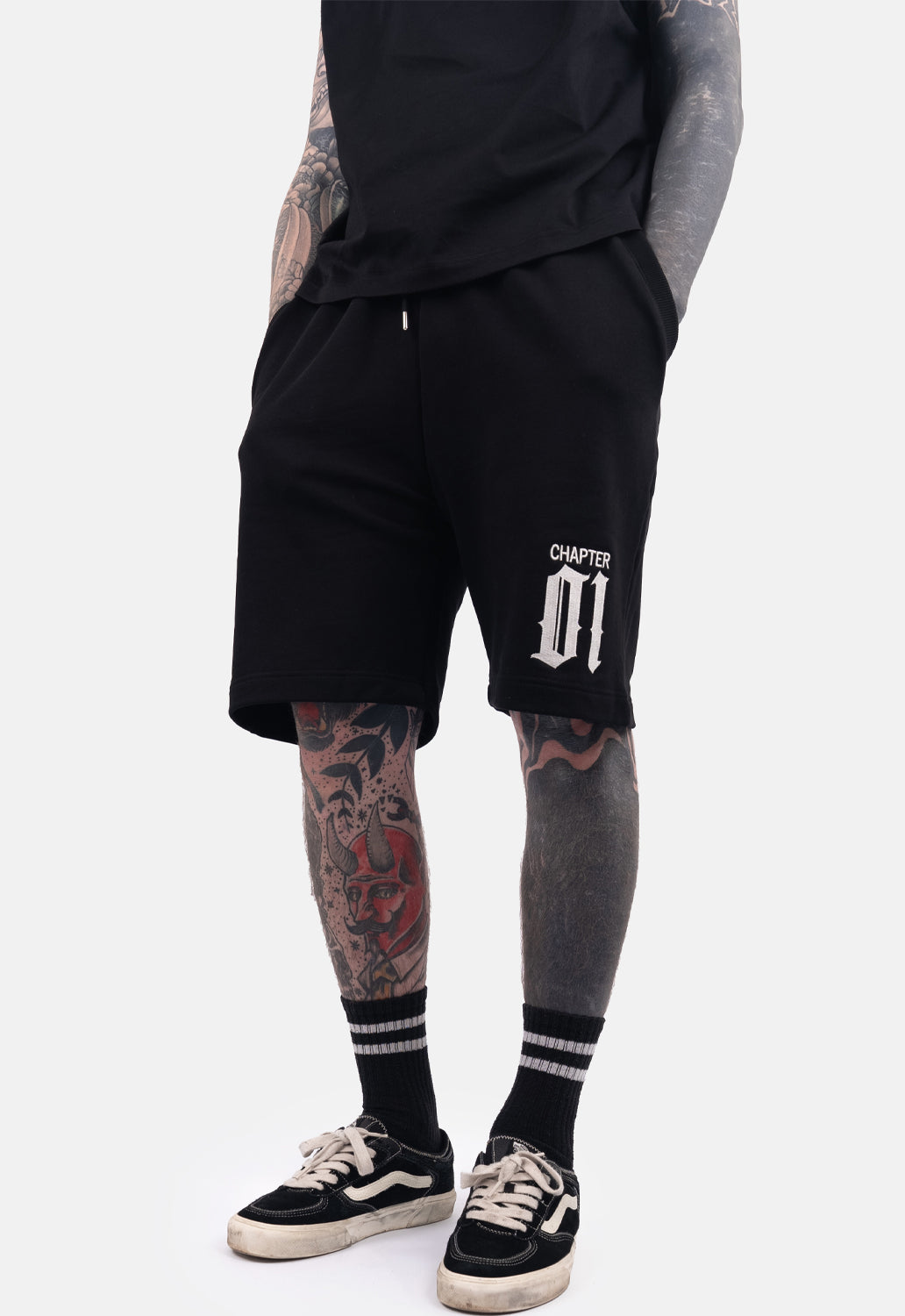 Corbin Printed Jogger Shorts