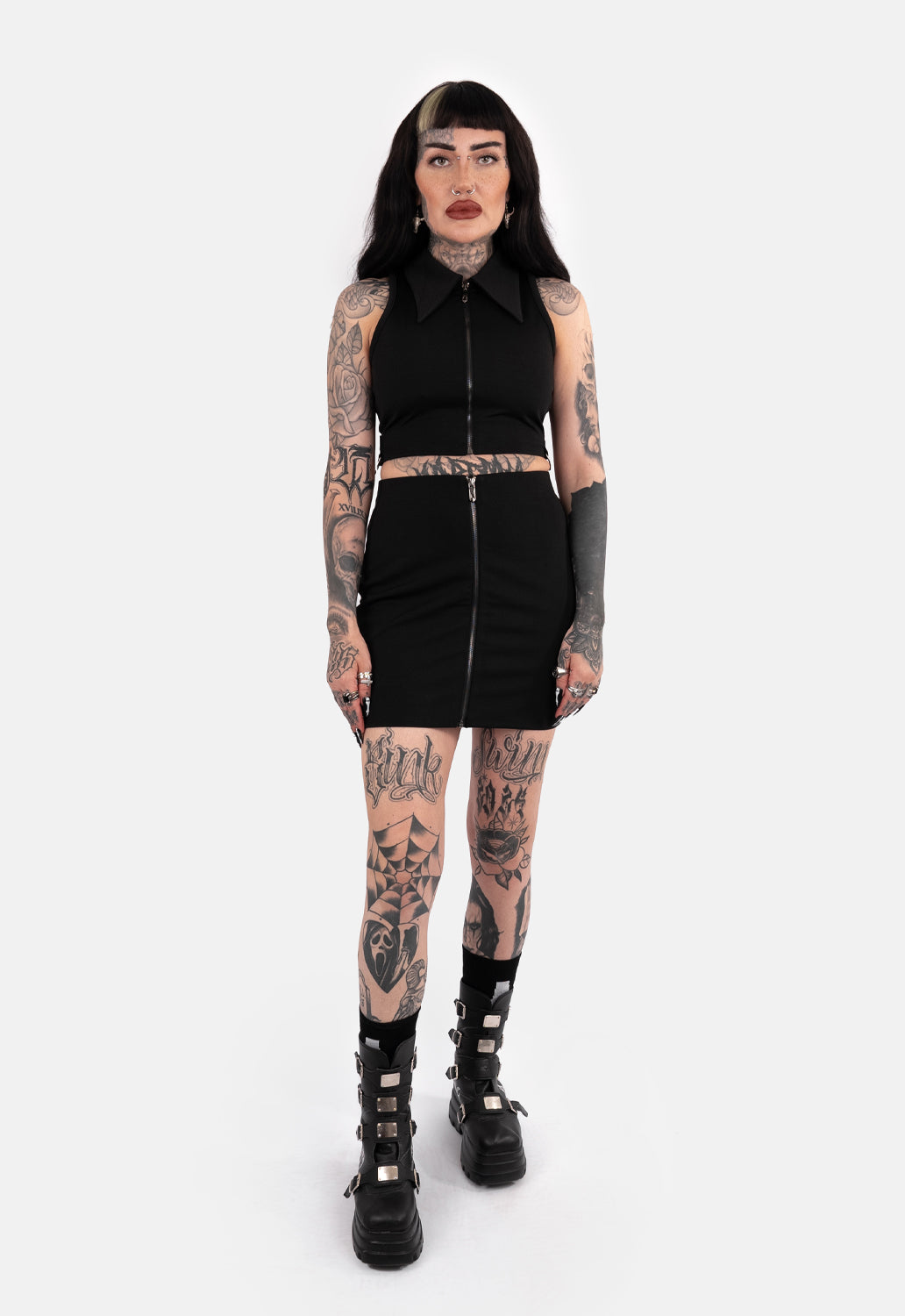 Corvus Zip Through Tank Top