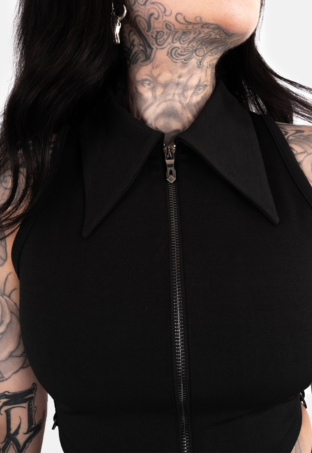 Corvus Zip Through Tank Top