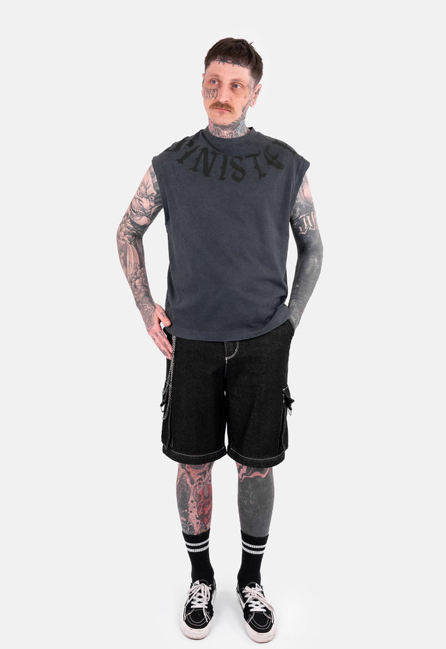 Cyrus Printed Washed Tank Top