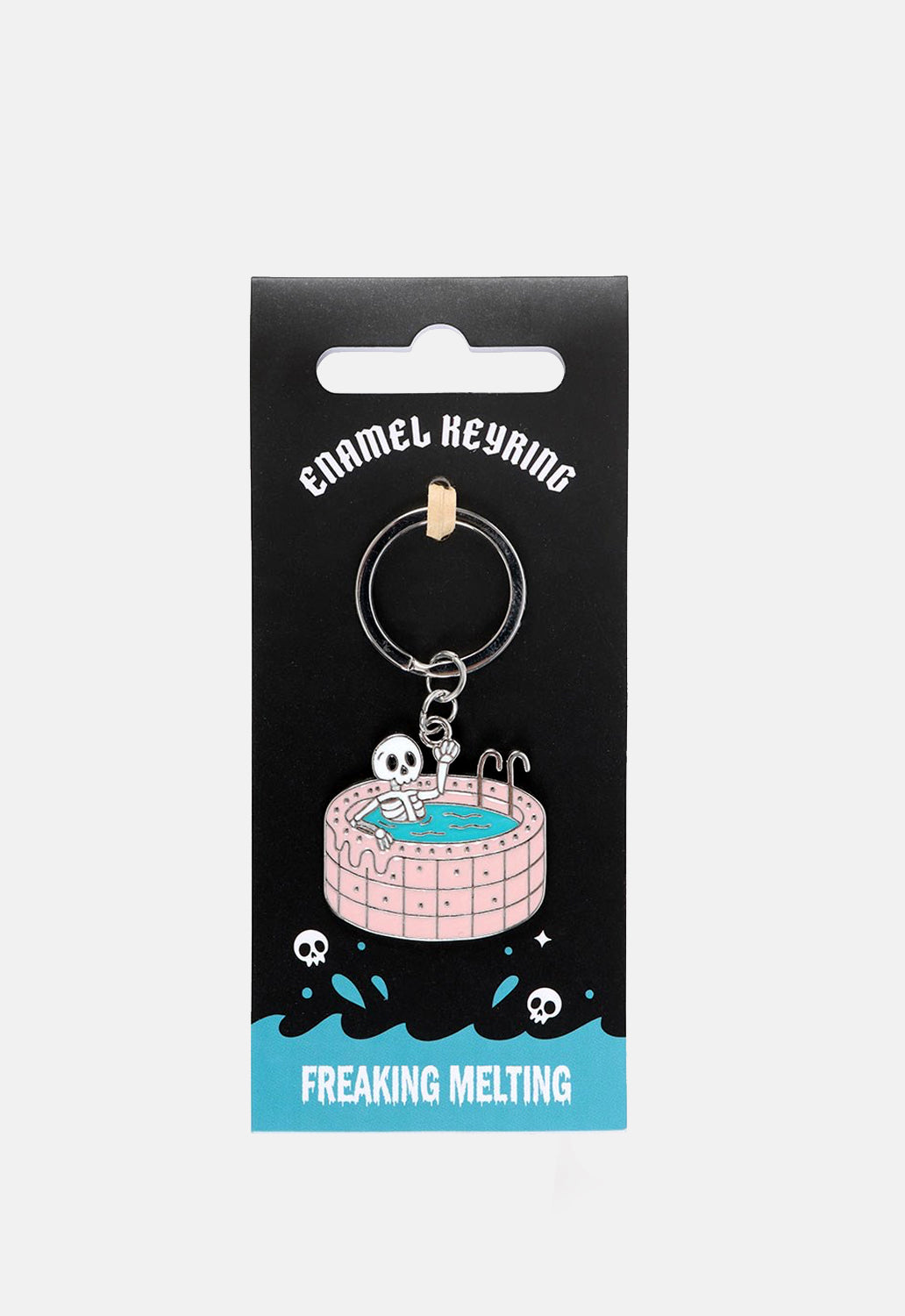 Dead Cool Skeleton Keyring