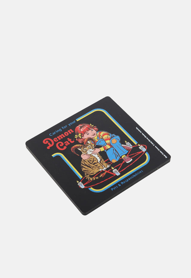 Demon Cat Coaster