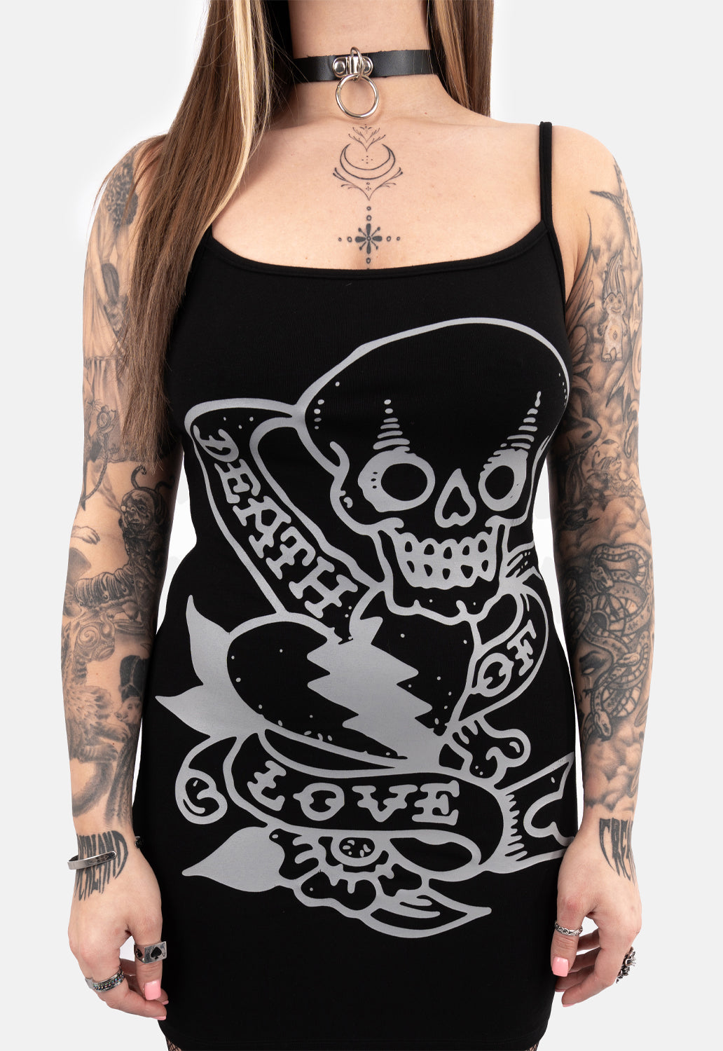 Donna Printed Slip Dress