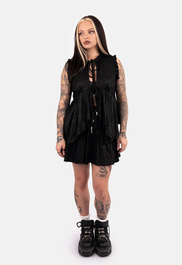 Fala Gathered Mini Skirt