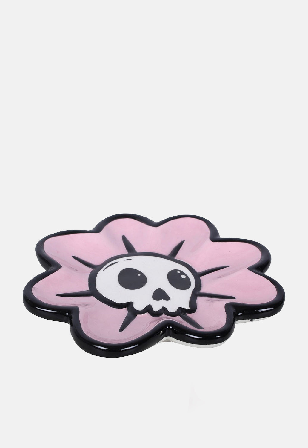 Flower Skull Trinket Dish