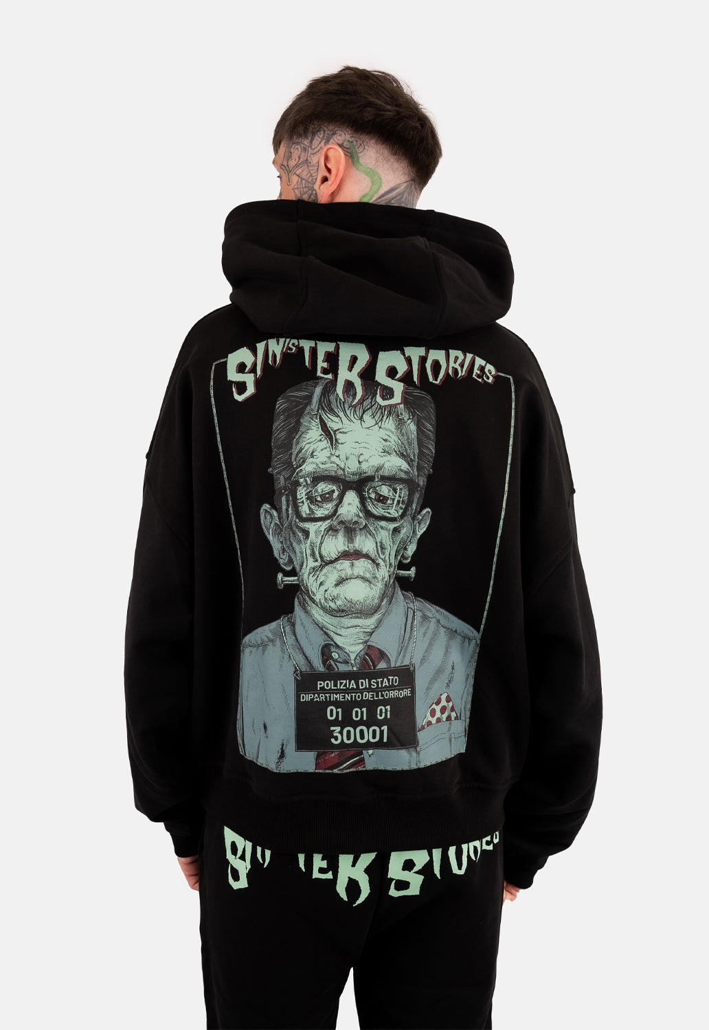 Frankenstein Pullover Hoodie