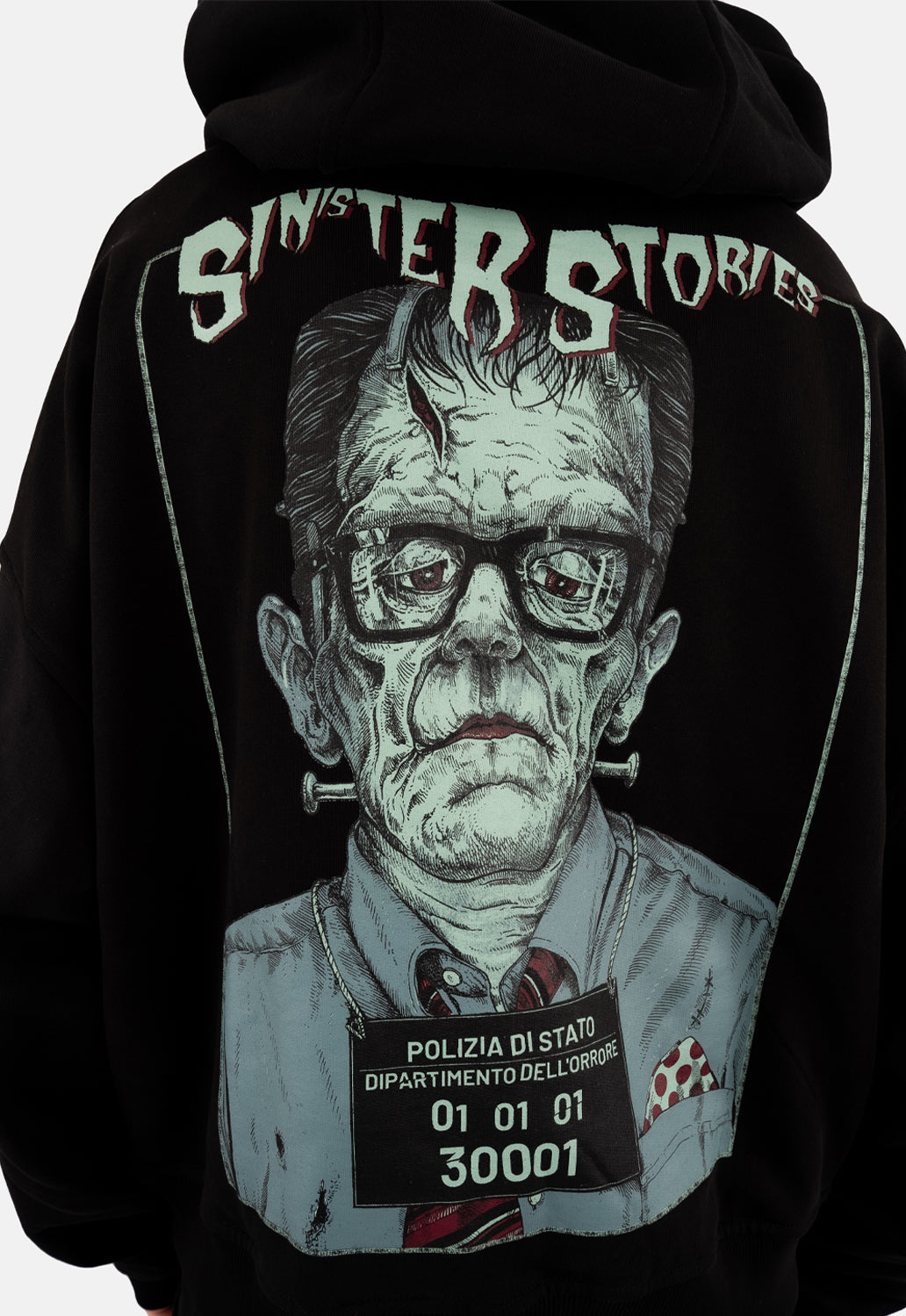 Frankenstein Pullover Hoodie