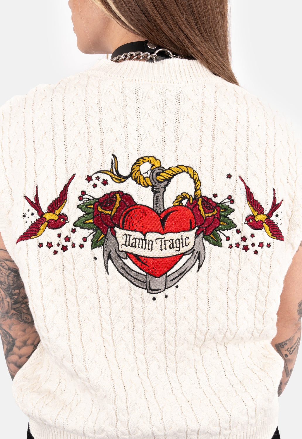 Franklin Oversized Knit Vest