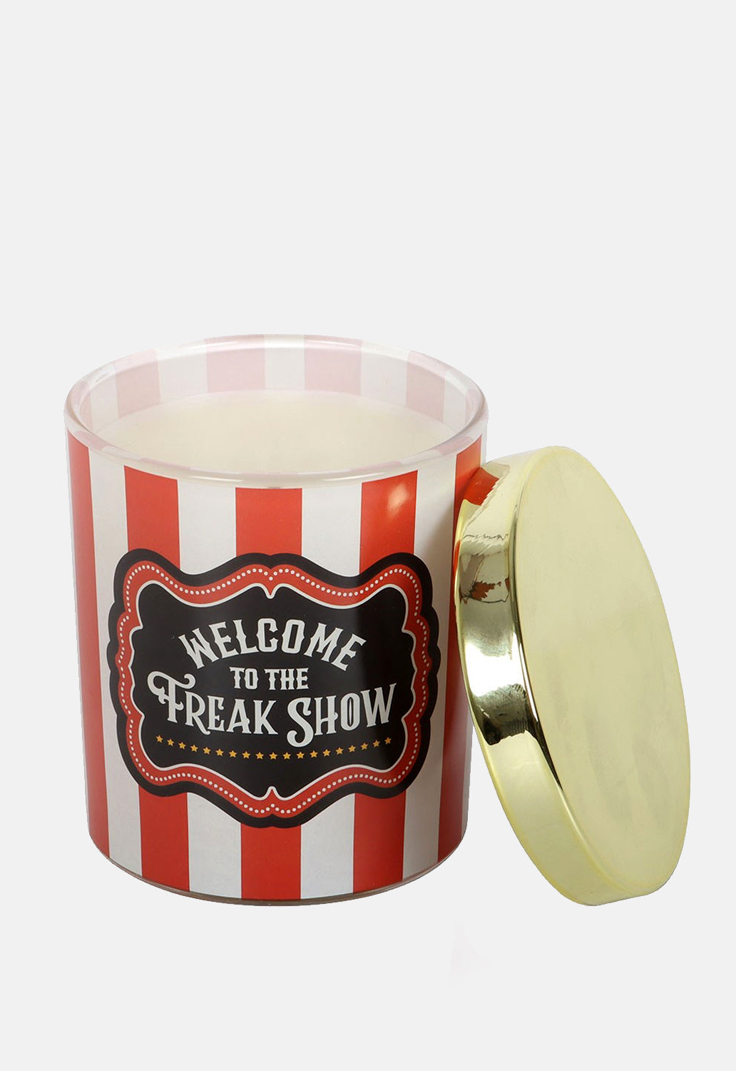 Freak Show Candy Apple Candle