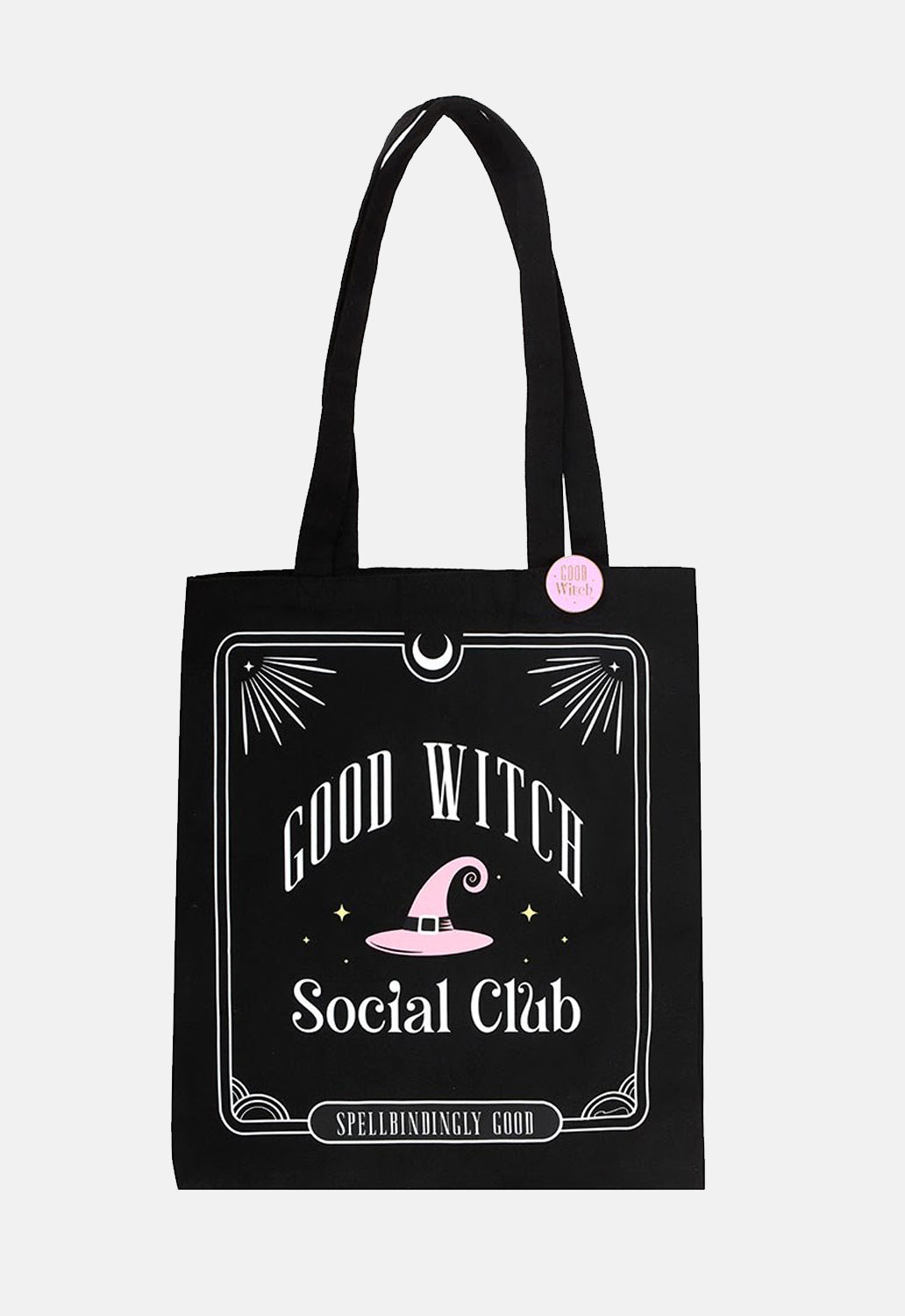 Good Witch Pin Badge Tote Bag