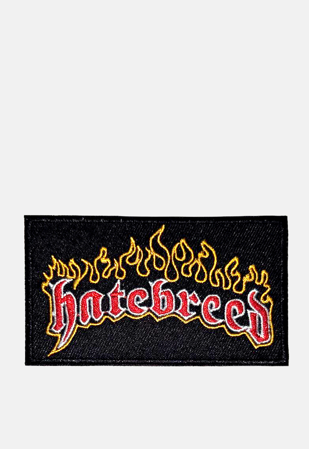 Flaming Logo Patch