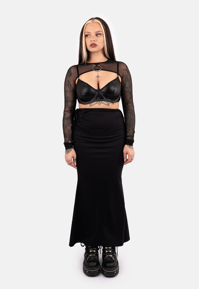 Hella Fishnet Bolero