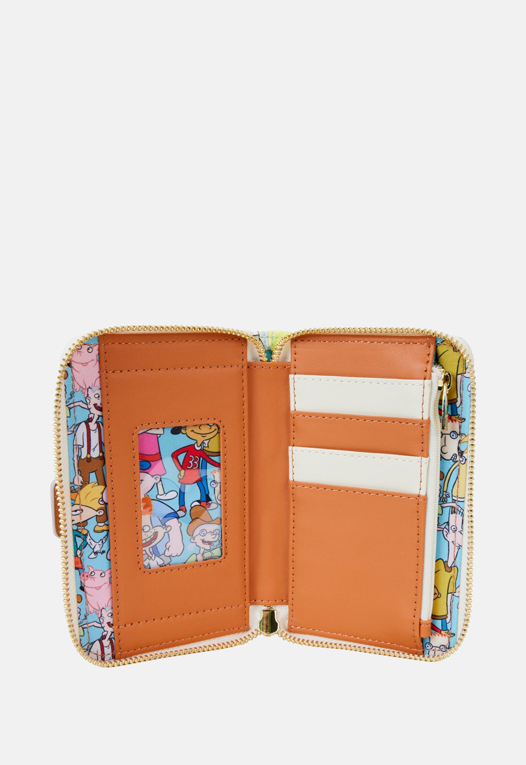 Nickelodeon Hey Arnold Zip Around Wallet