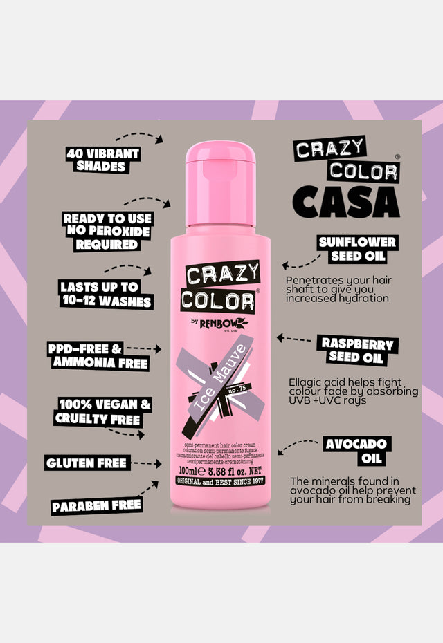 Ice Mauve Hair Dye