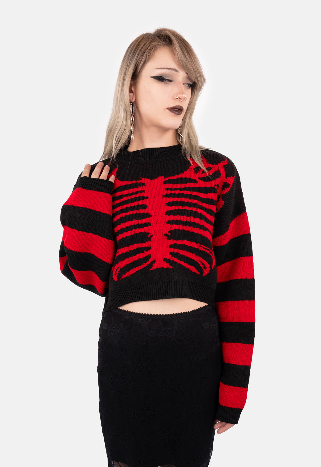 Kathy Crop Relaxed Knit