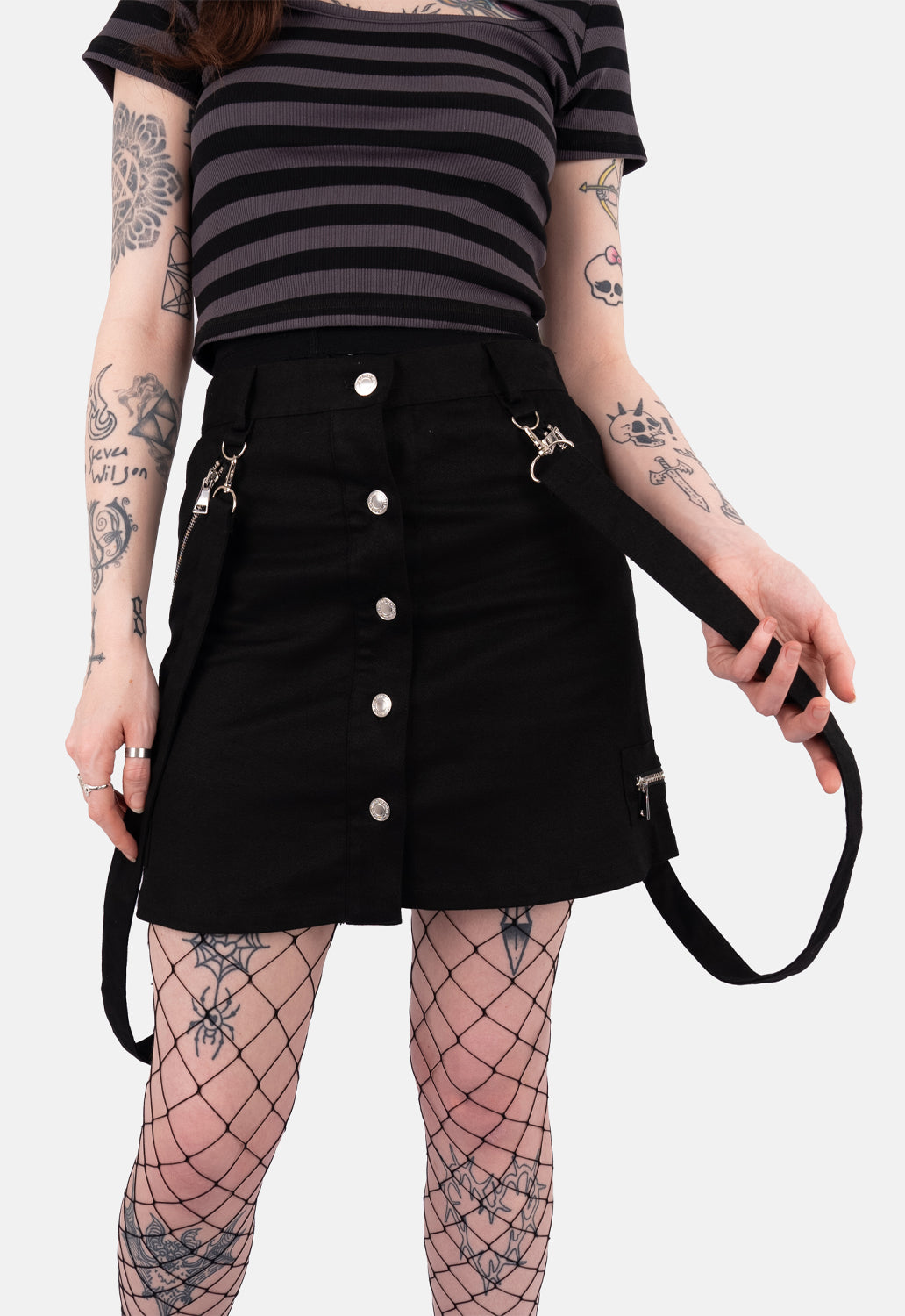 Kiki A-Line Mini Skirt