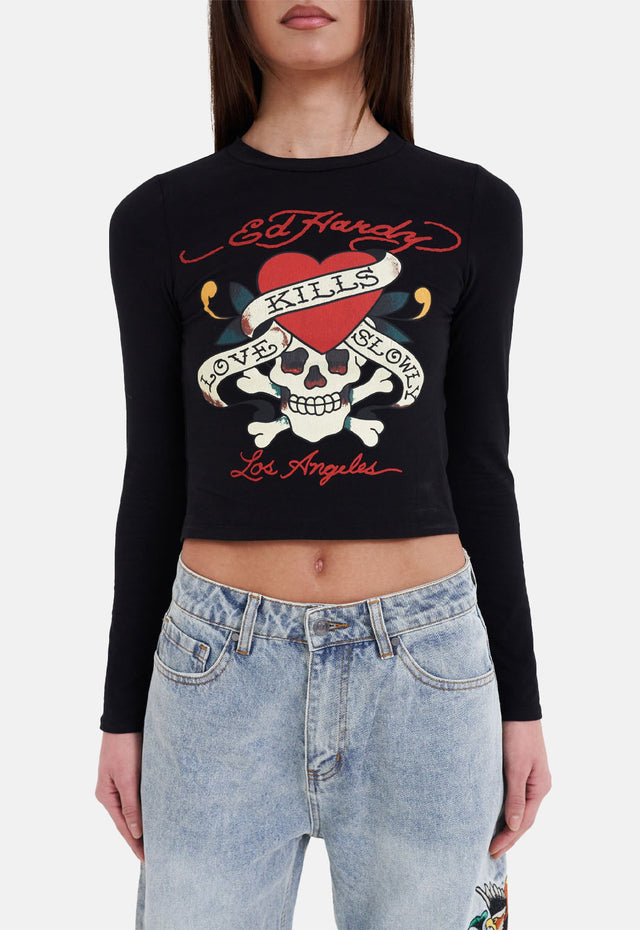 Love Kills Long Sleeved Top