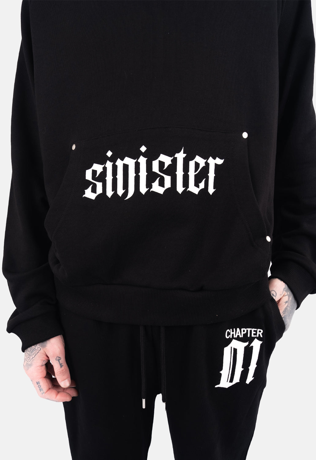 Luca Skull Oversized Hoodie