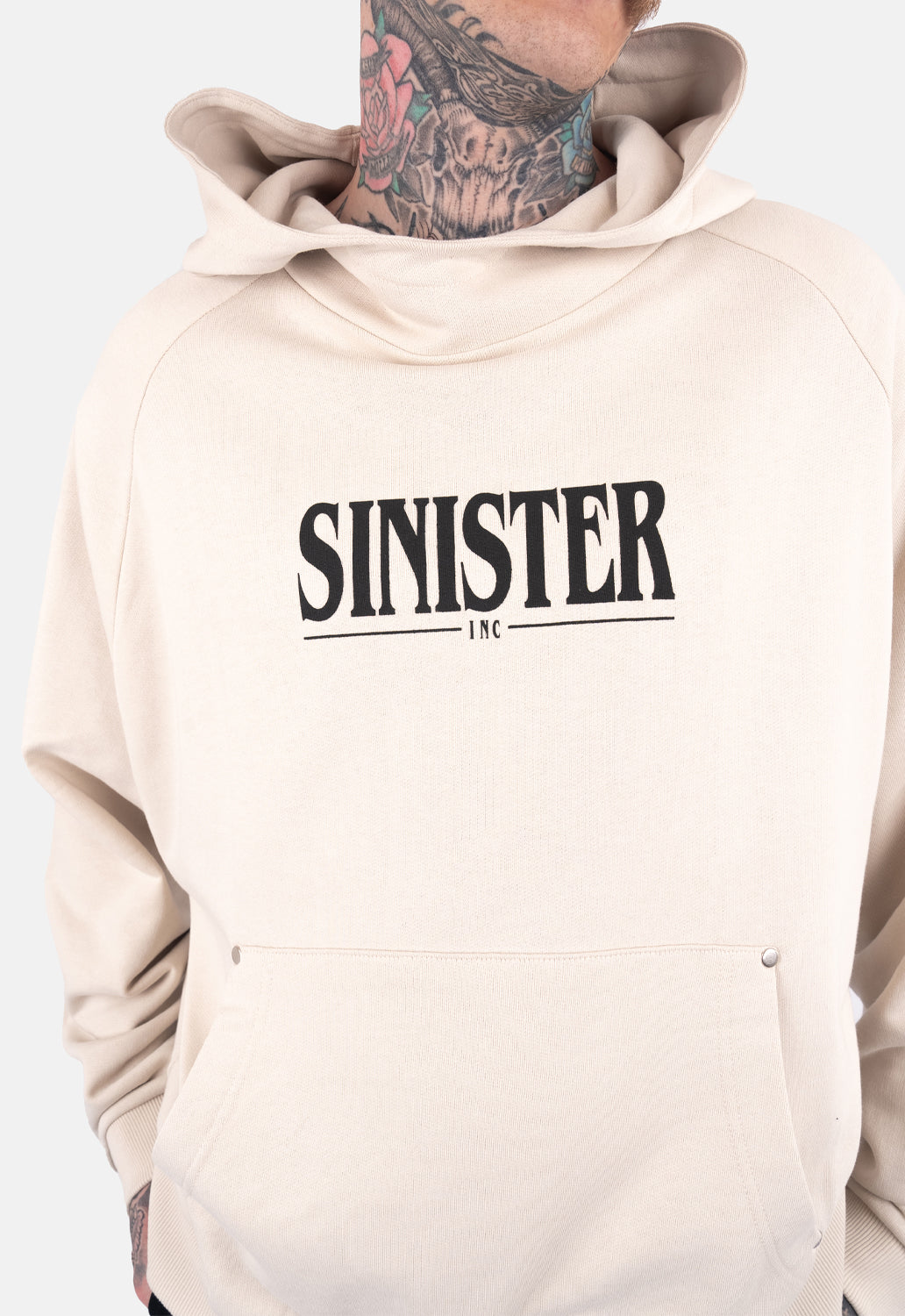 Luca Skull Oversized Hoodie