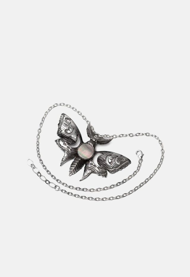 Lunar Moth Necklace
