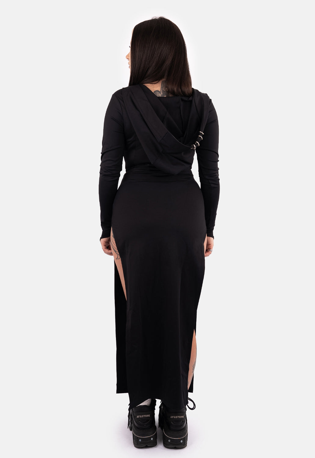 Maleificent Hooded Maxi Dress