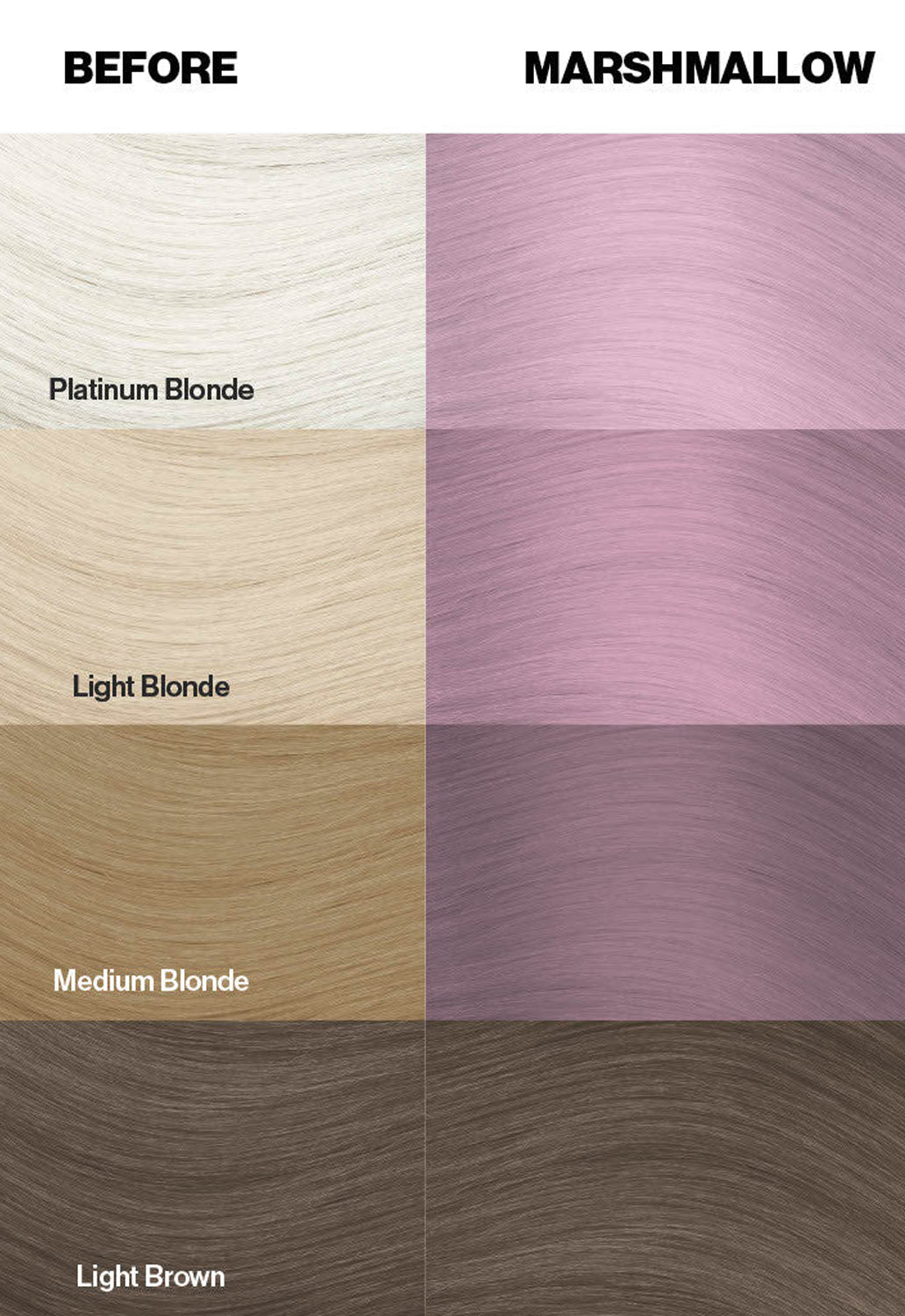 Marshmallow Hair Dye