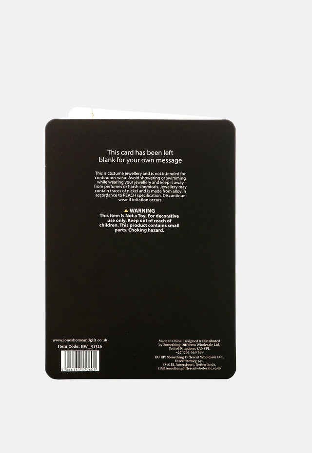 Mixtape Necklace Greeting Card