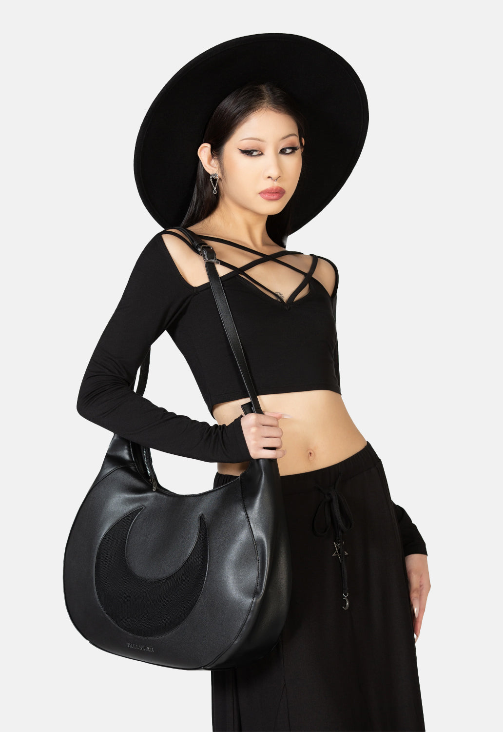 Moonlit Burial Slouch Handbag