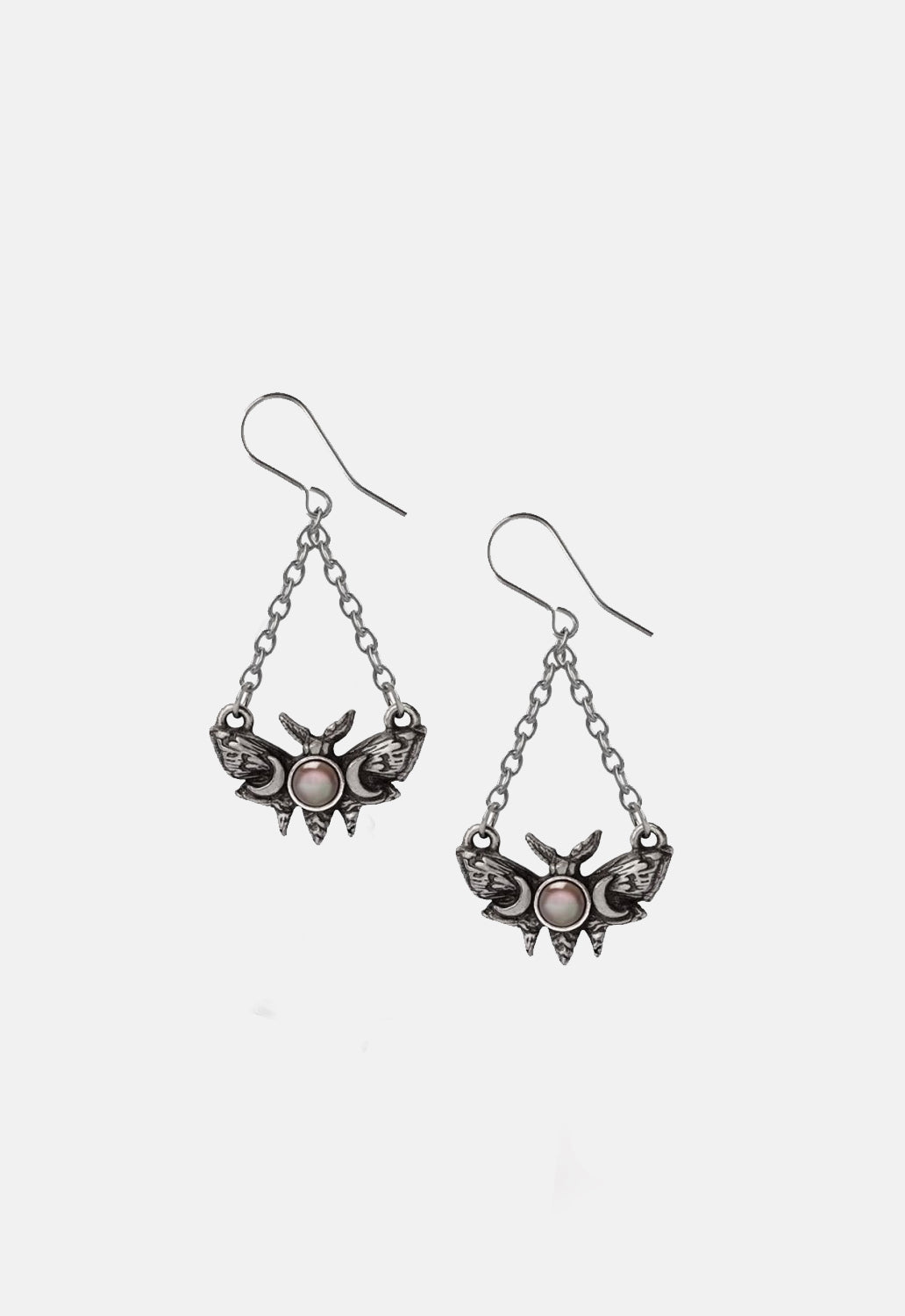 Lunar Moth Earrings