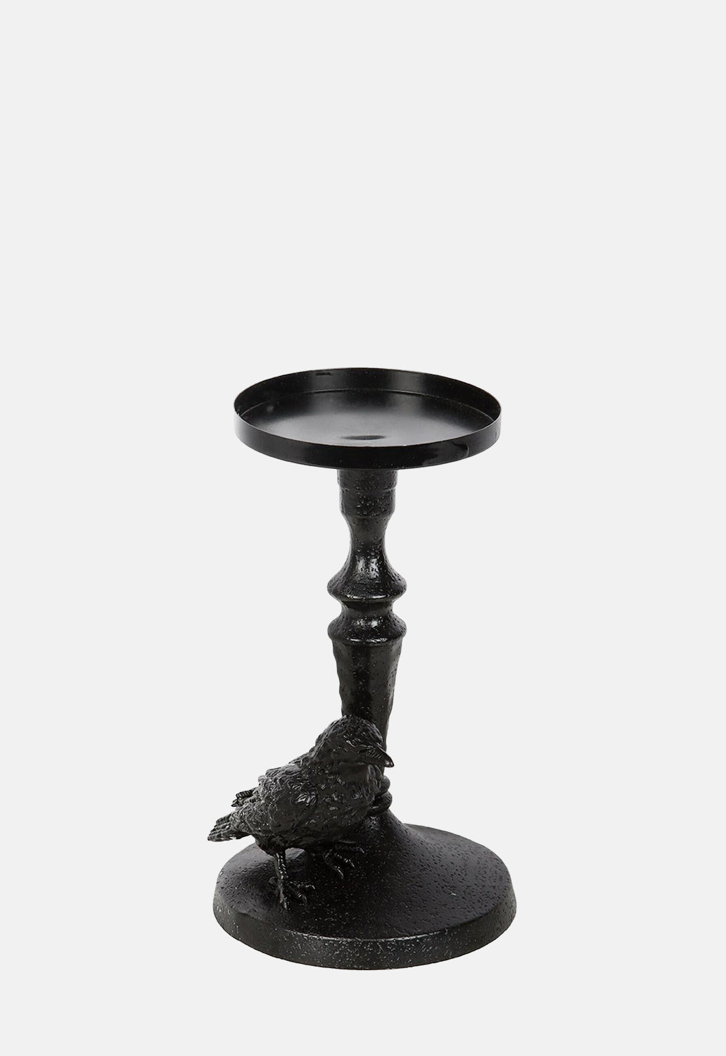 Mystic Raven Pillar Candle Holder