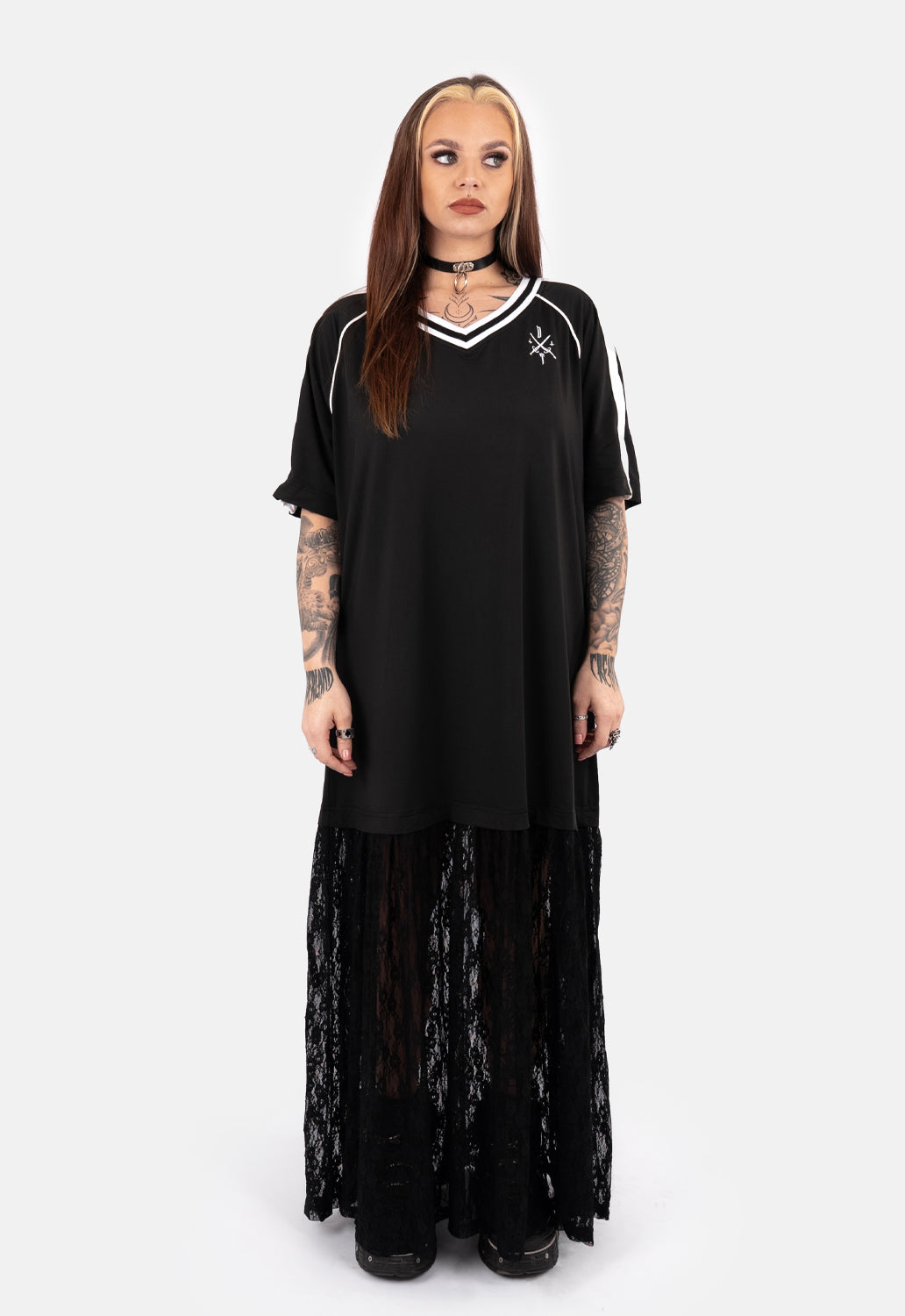 Nimue Varsity Tee Maxi Dress