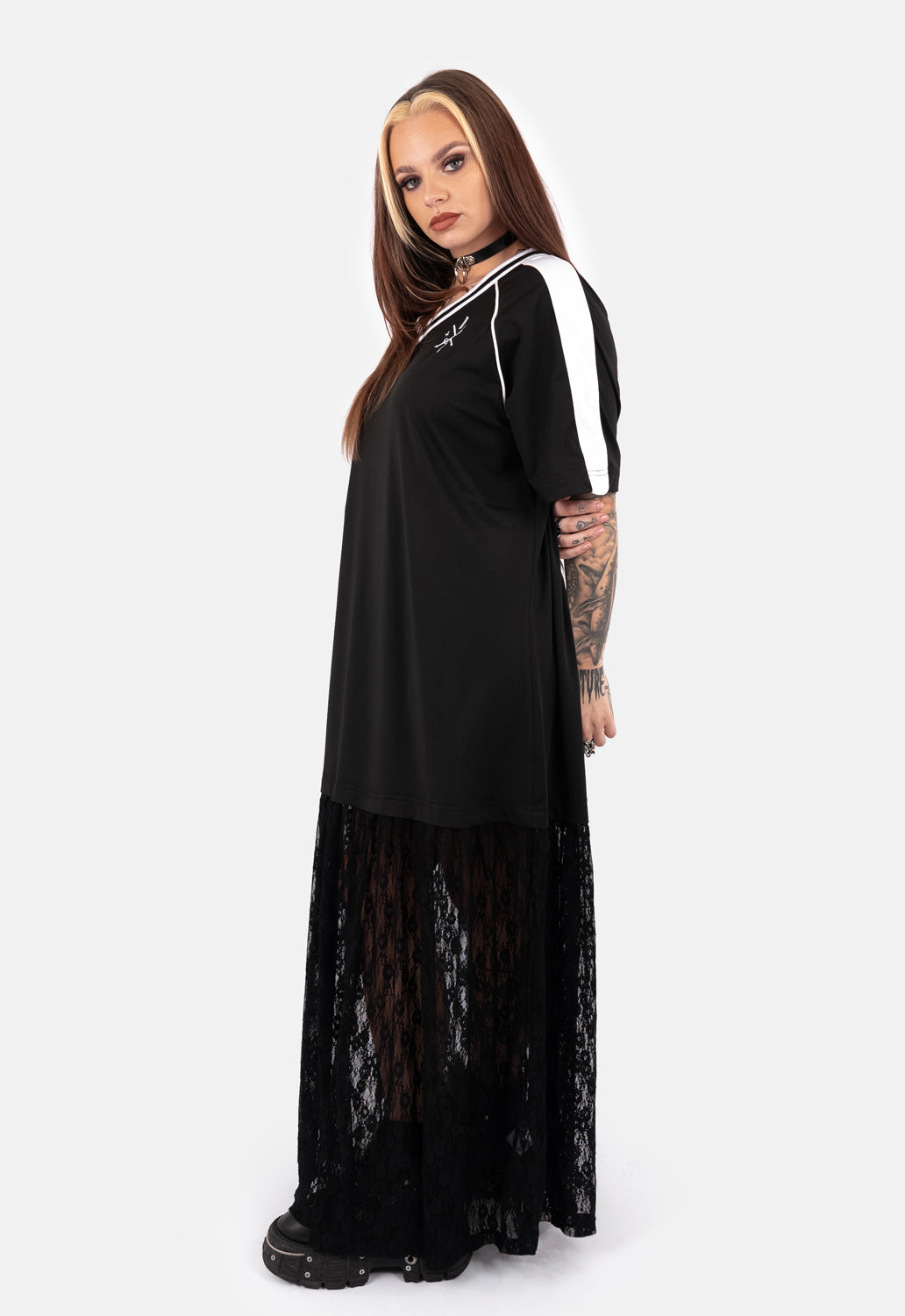 Nimue Varsity Tee Maxi Dress
