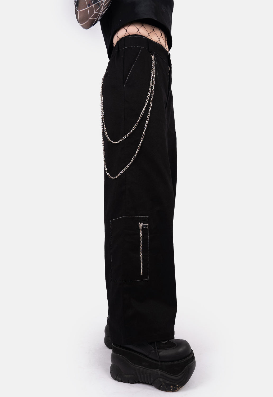 Nova Wide Leg Cargo Trousers