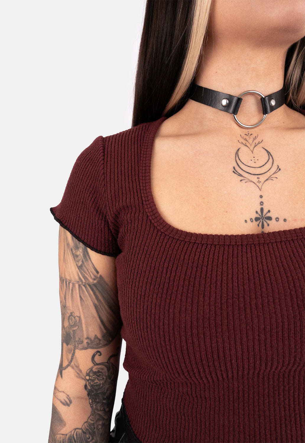 Pandora Ribbed Cap Sleeve Top